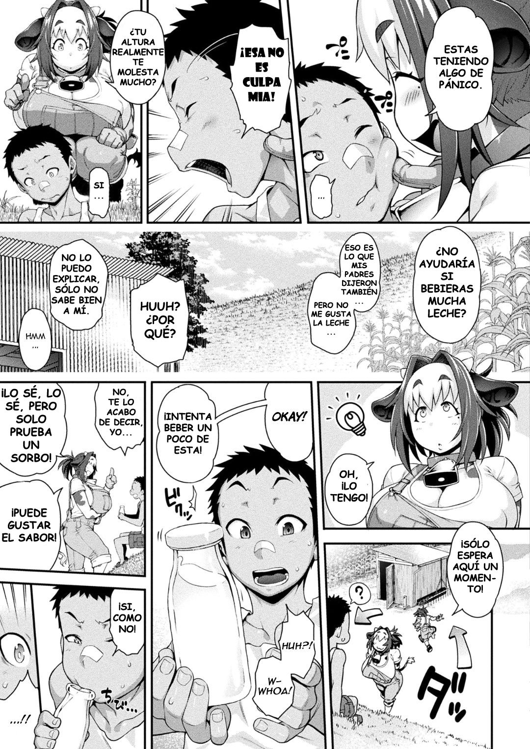 Kemonokko Tsuushin ~Ushi Musume Bell~ | Hotline de las Chicas Bestia ~La Vaquita Bell~ page 3 full