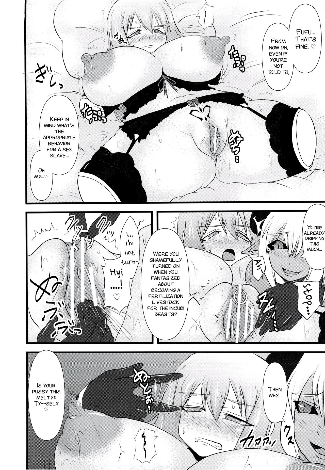 Shield Knight Elsain Vol. 14 "Succubus Ritual" page 8 full