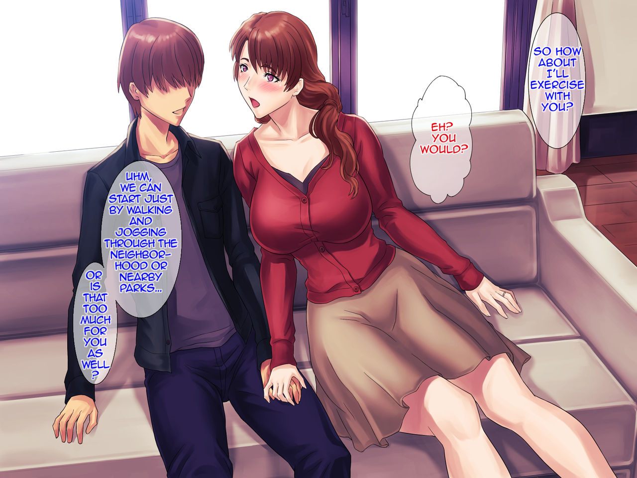 Muchimuchi Okaasan no Himitsu no Daietto Sakusen, Himitsu no 〇〇〇 Sakusen | Chubby mother's secret diet strategy, secret OOO strategy page 6 full