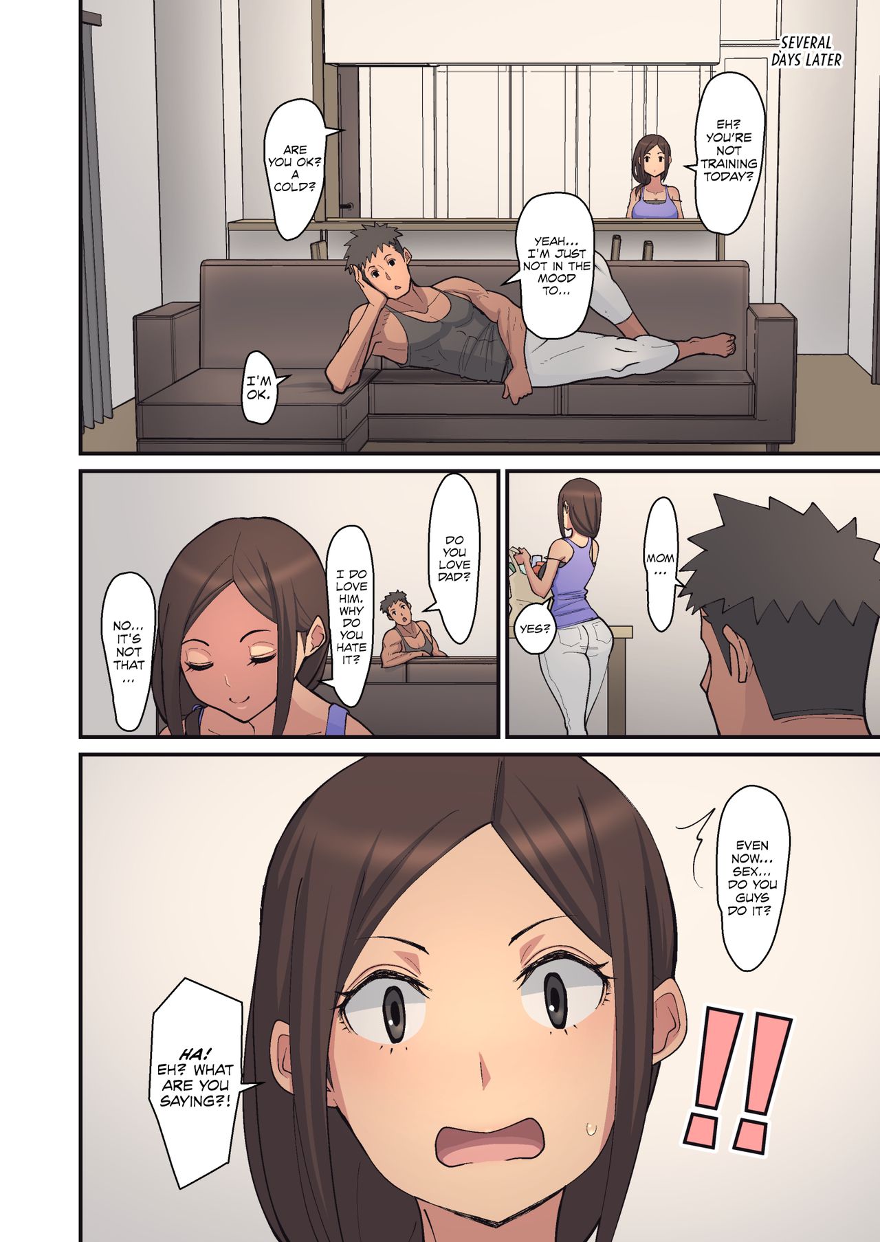 Haha kara Inbo ni Natta Wake | The Reason She Turned From a Mother to a Perverted Mother page 8 full
