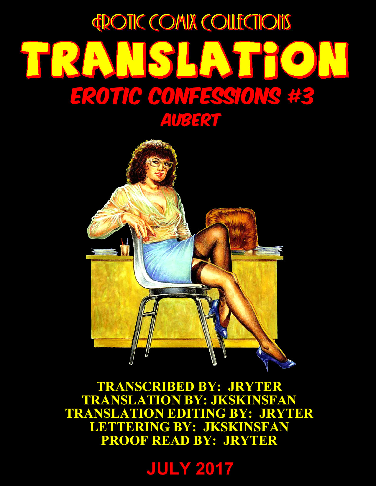 EROTIC CONFESSIONS #3  BY AUBERT - A JKSKINSFAN TRANSLATION page 1 full