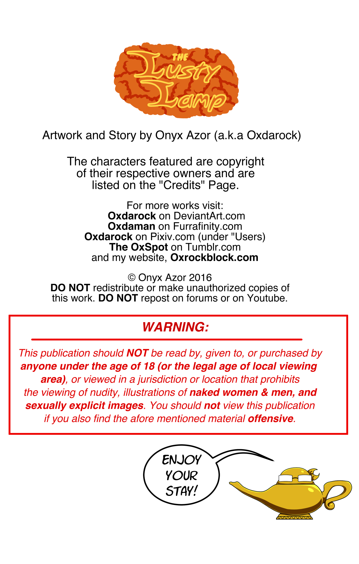 The Lusty Lamp - The Hotel Part 4 - Stuck Together With You page 2 full