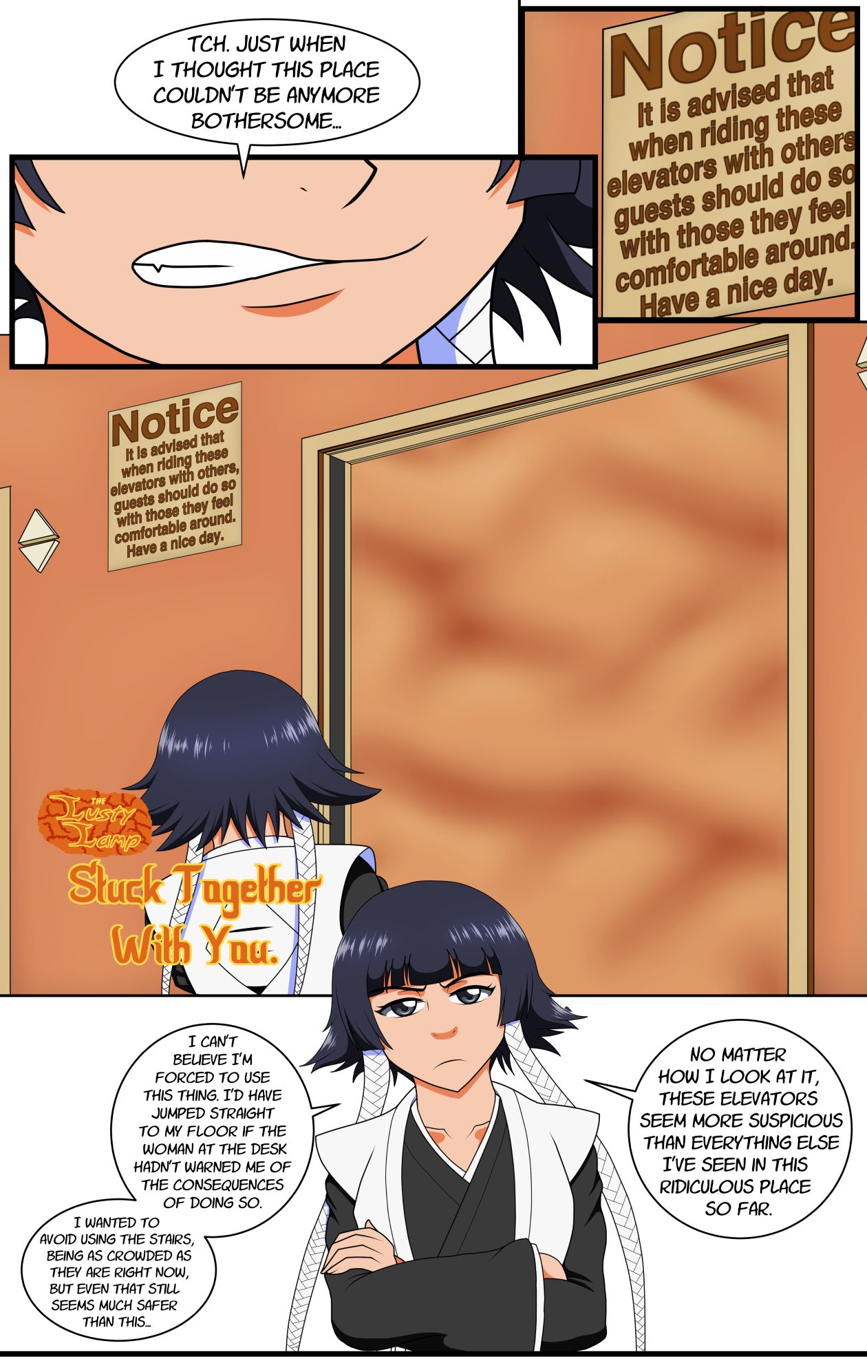 The Lusty Lamp - The Hotel Part 4 - Stuck Together With You page 5 full