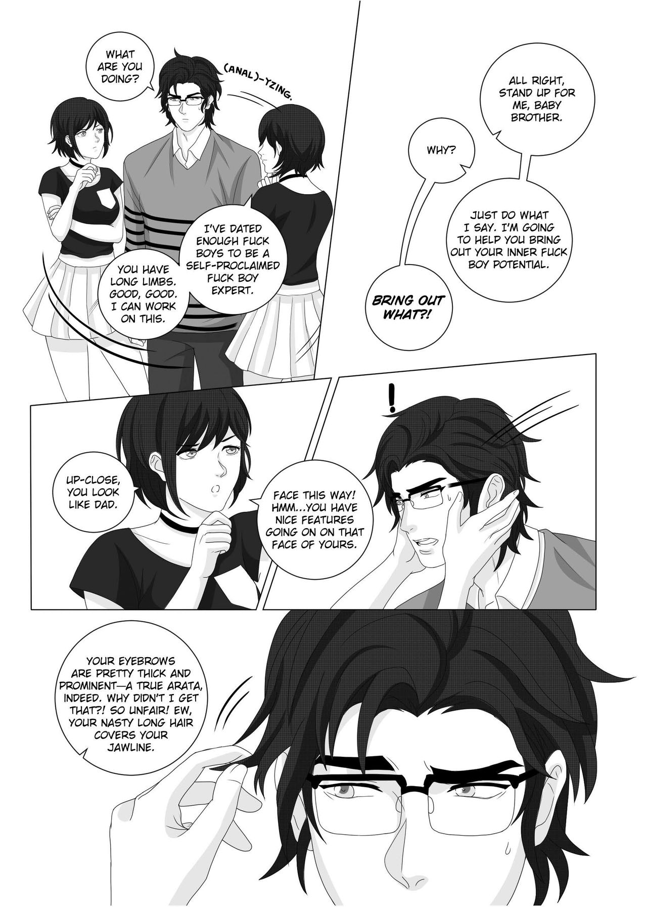 Fujoshi Trapped in a Seme's Perfect Body 3, 4 page 10 full