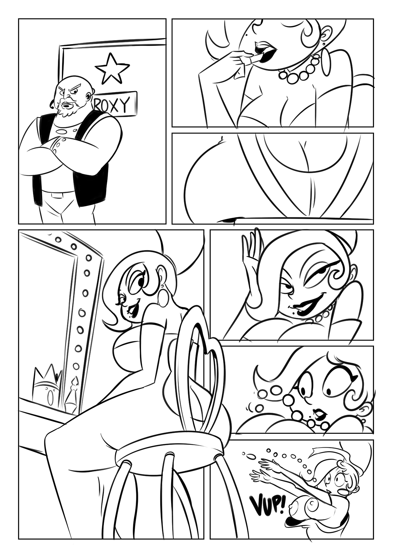 Stage Fright page 1 full