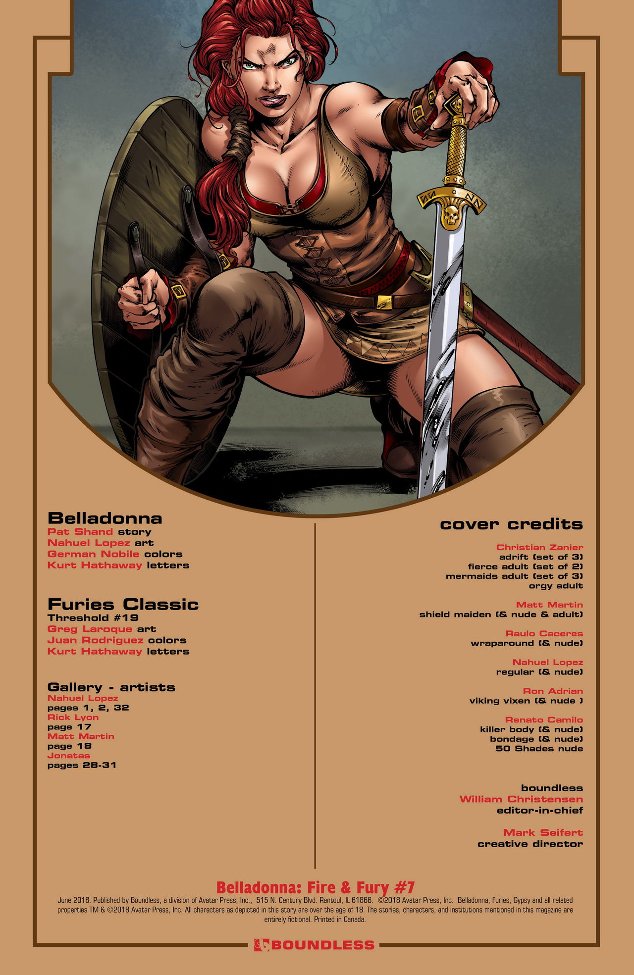 Belladonna: Fire and Fury #7 page 2 full