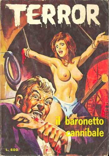 Terror 70 - Le baronnet cannibale cover