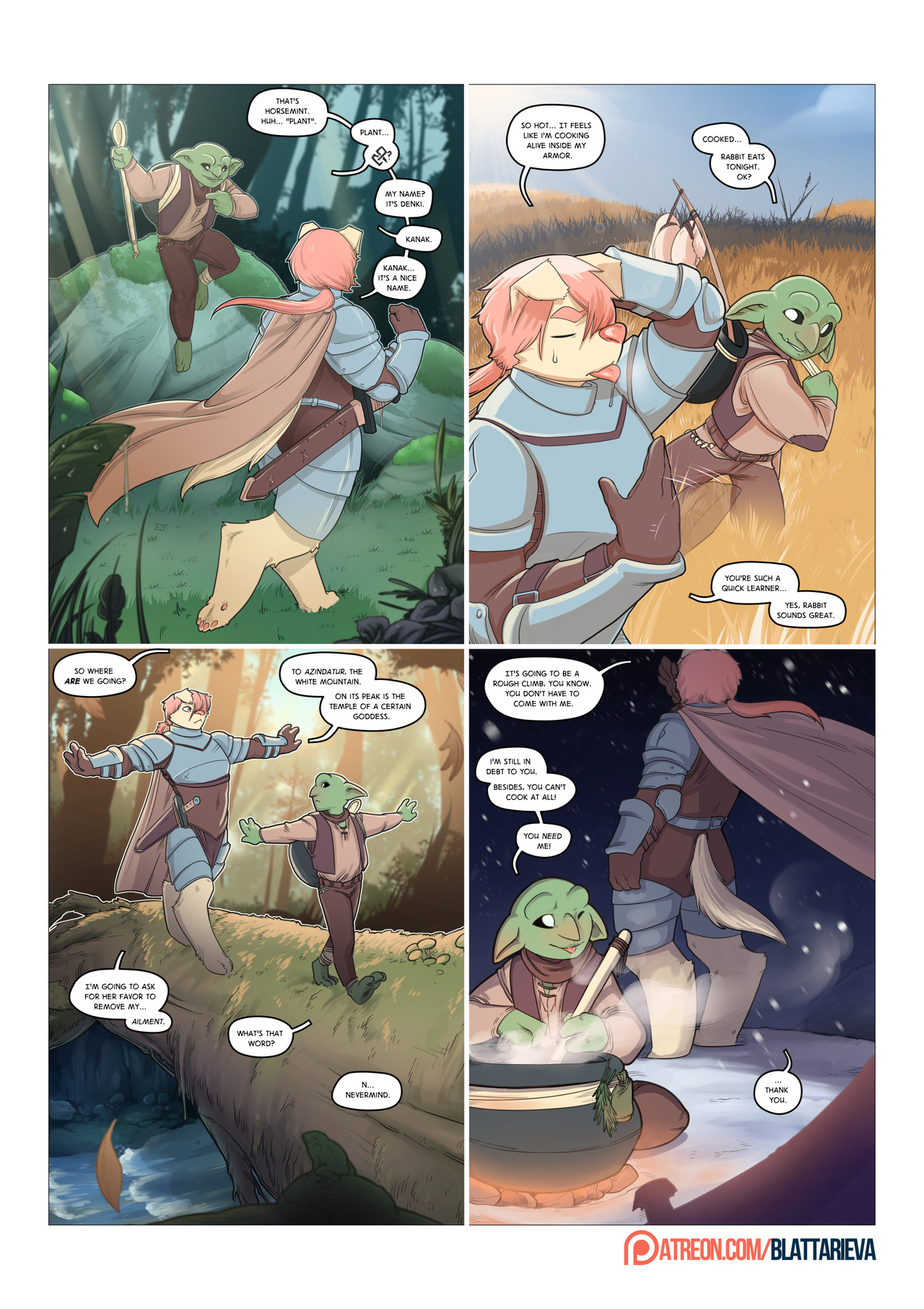 Up A Mountain page 3 full