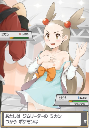 PokeTrai Battle!!  Hibiki vs Mikan cover