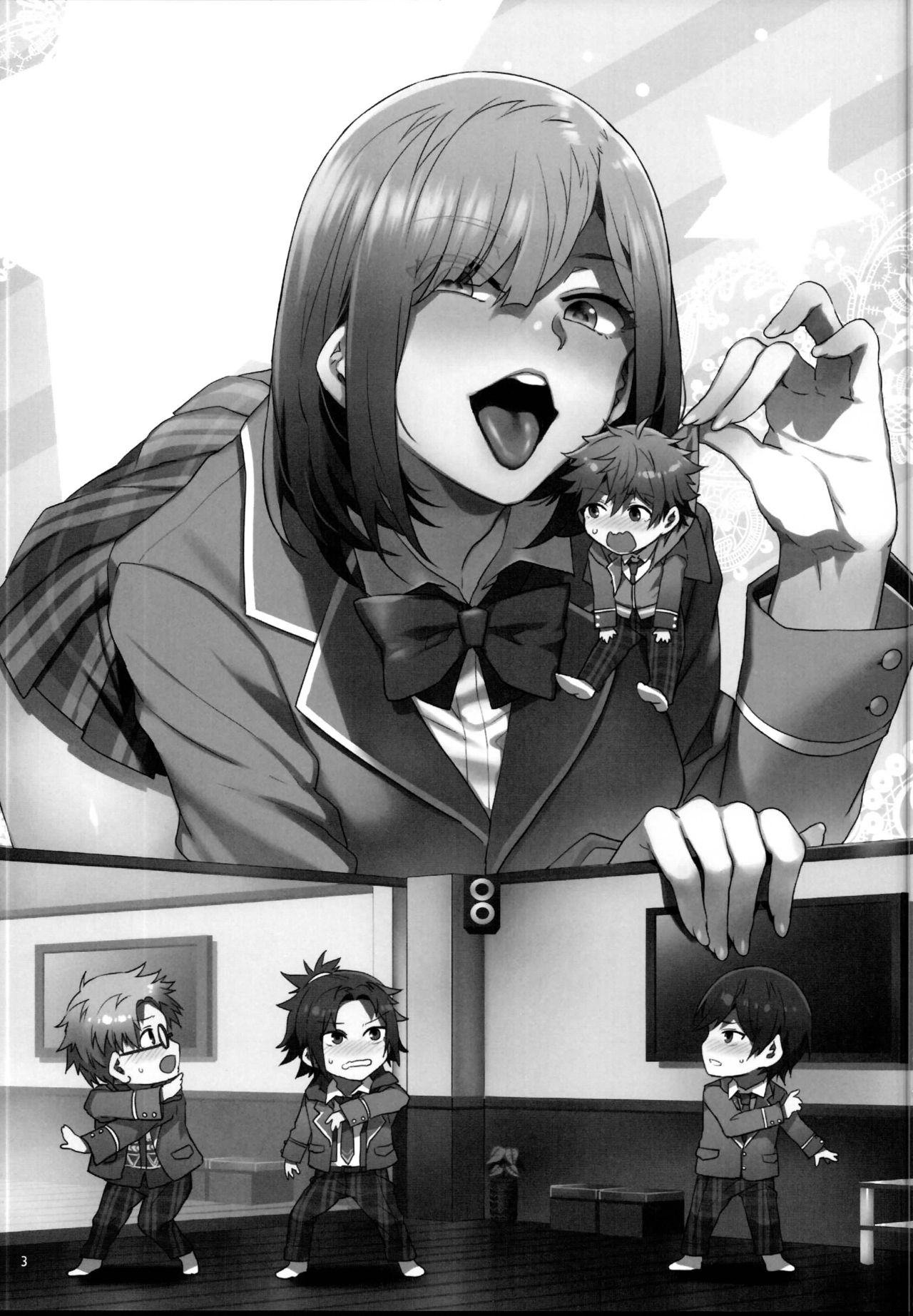 Yumenosaki Gakuin no Tenkousei-chan ga Idol no Tamago o Kuiarashiteru tte Hontou desu ka!? page 3 full