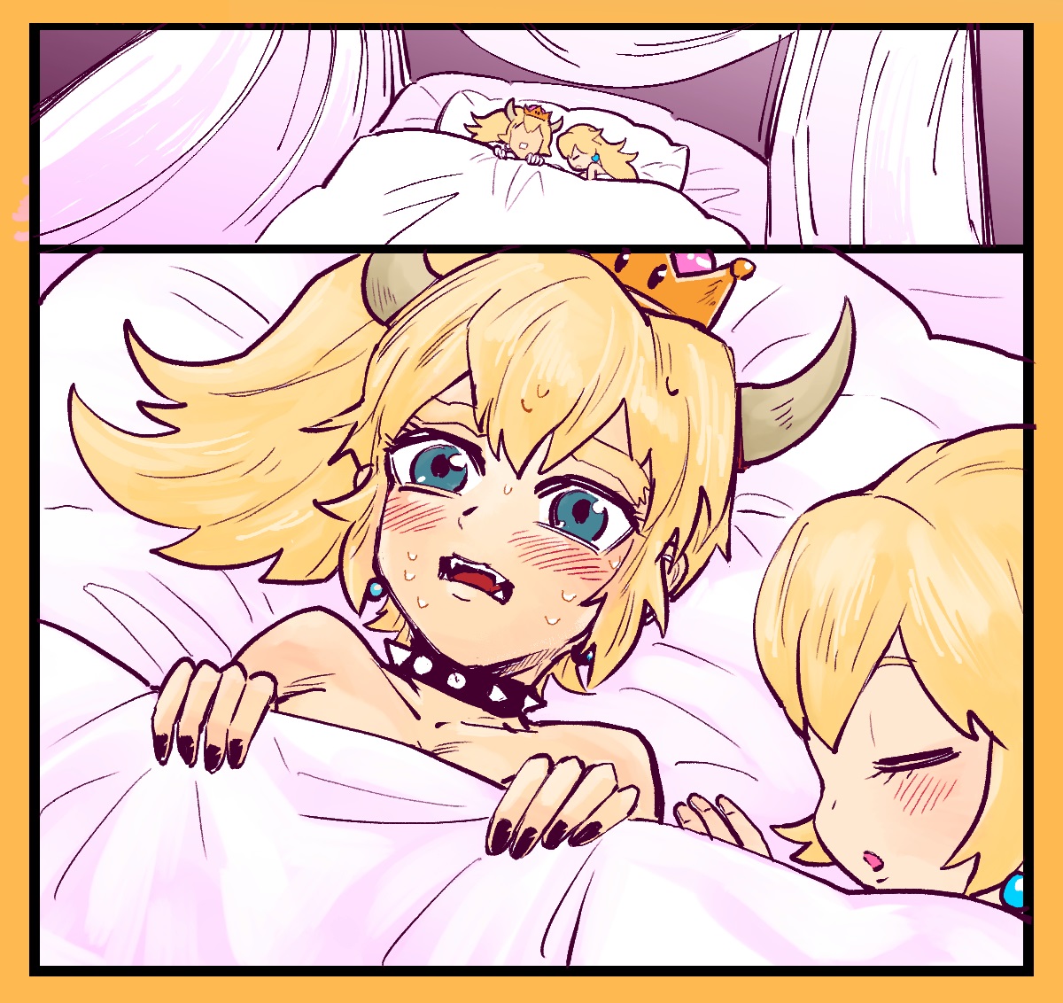 Bowsette Yuri page 1 full