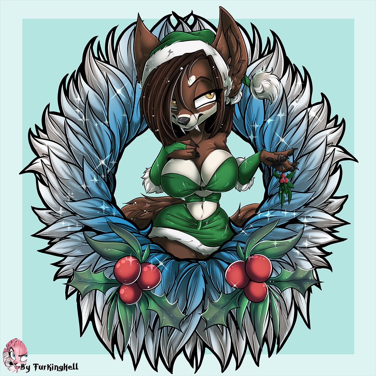 Furry ladies - CHRISTMAS / WINTER HOLIDAY EDITION page 10 full
