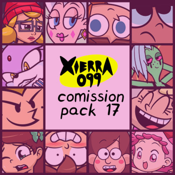Xierra's Commission Pack 17 cover