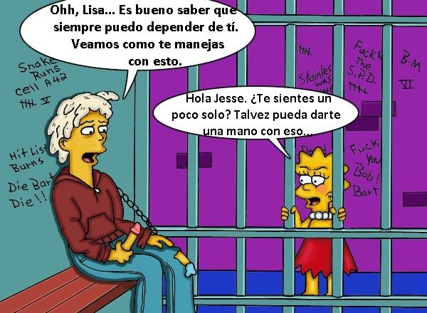 Comic xxx de "Los Simpsons" - La visita de Lisa page 3 full