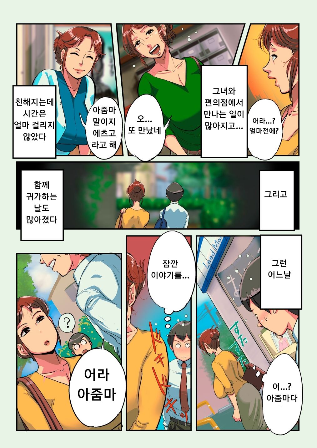 Etsuko-san wa Machi no Minna no Onahole | 에츠코씨는 마을 모두의 오나홀 page 5 full