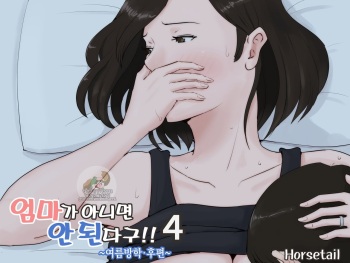 Kaa-san Janakya Dame Nanda!! 4 ~Natsuyasumi Kouhen~ l 엄마가 아니면 안 된다구!!4 ~여름방학·후편~ cover