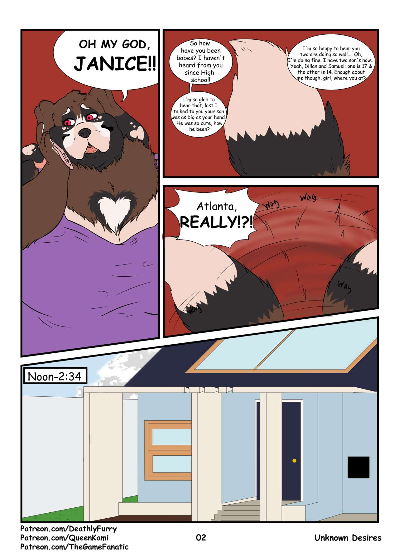 Unknown Desires page 3 full