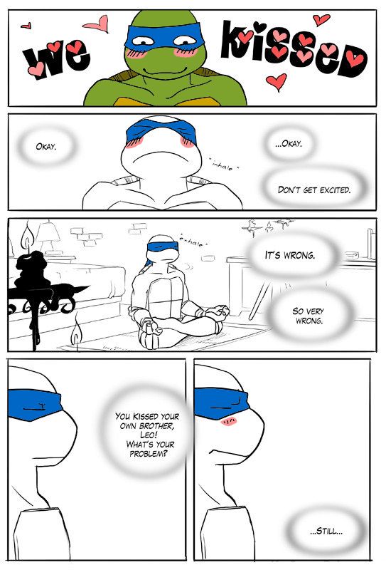 TMNT Black and Blue ch. 1 Colored by: Amateur page 3 full