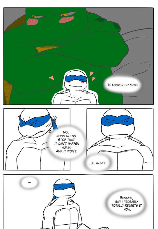 TMNT Black and Blue ch. 1 Colored by: Amateur page 4 full