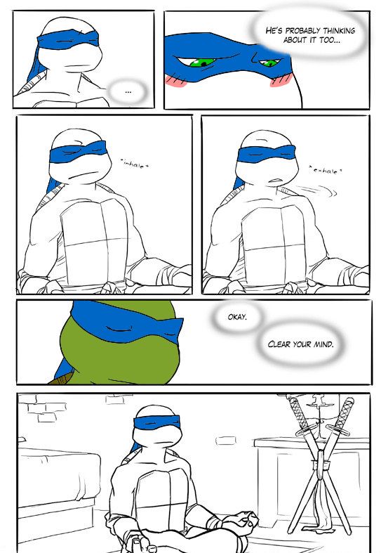 TMNT Black and Blue ch. 1 Colored by: Amateur page 5 full