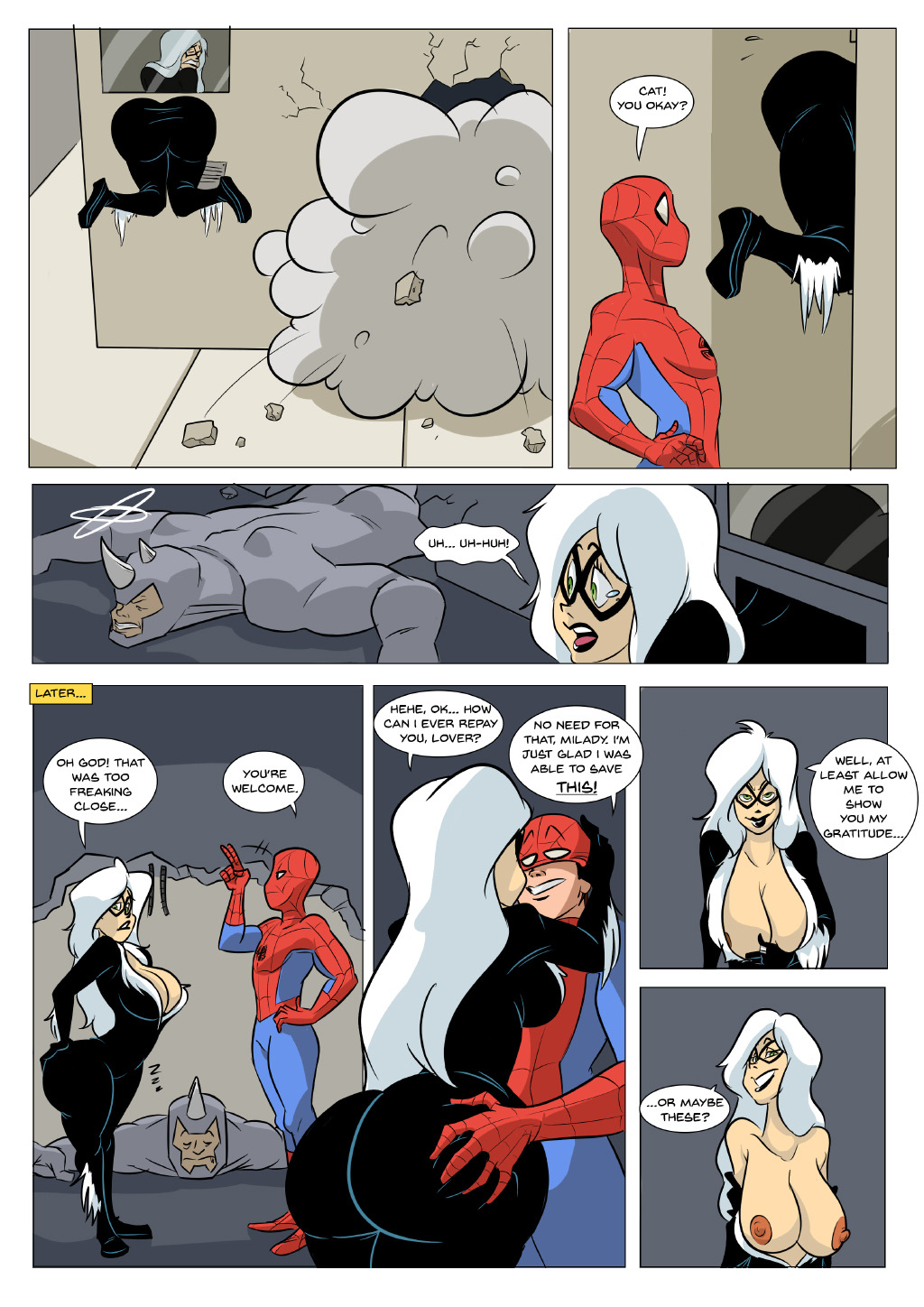 Spider-Man and Black Cat page 3 full