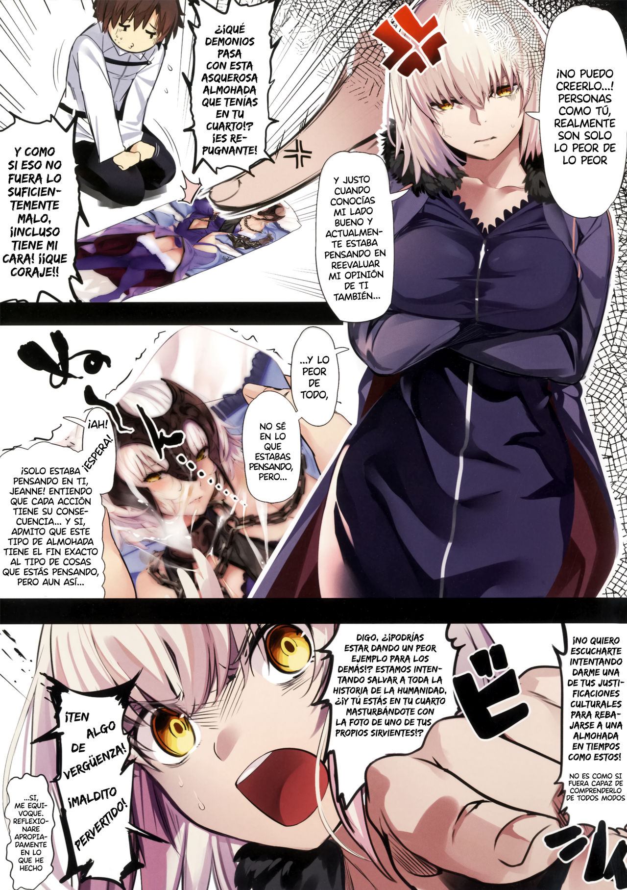 Jeanne Alter ni Onegai Shitai? + Omake Shikishi | Le preguntaste a Jeanne alter? + Extra Paginas a Color page 2 full