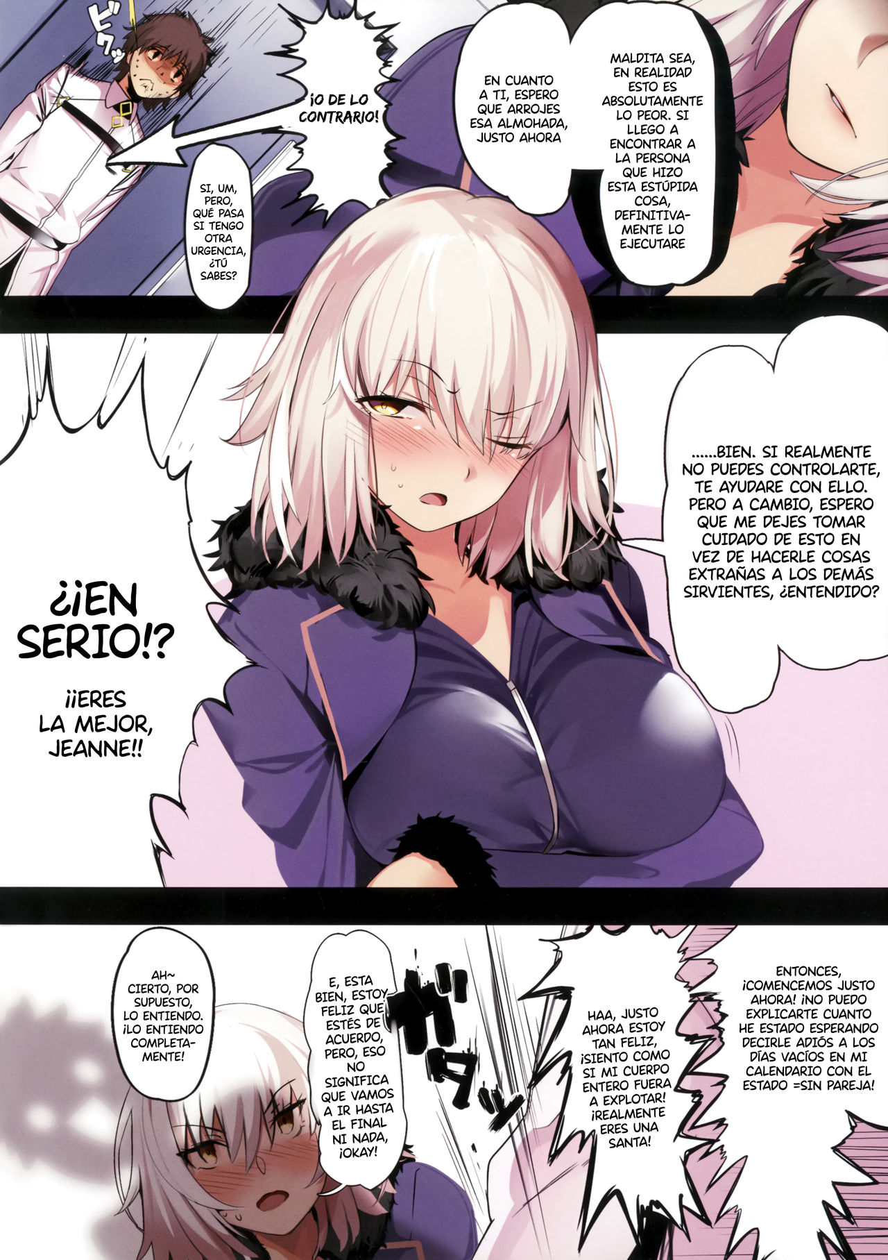 Jeanne Alter ni Onegai Shitai? + Omake Shikishi | Le preguntaste a Jeanne alter? + Extra Paginas a Color page 3 full