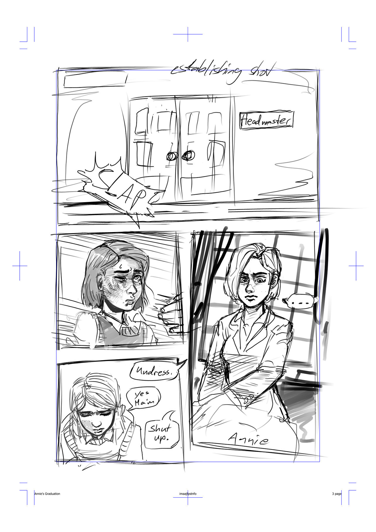 Annie's Graduation page 3 full