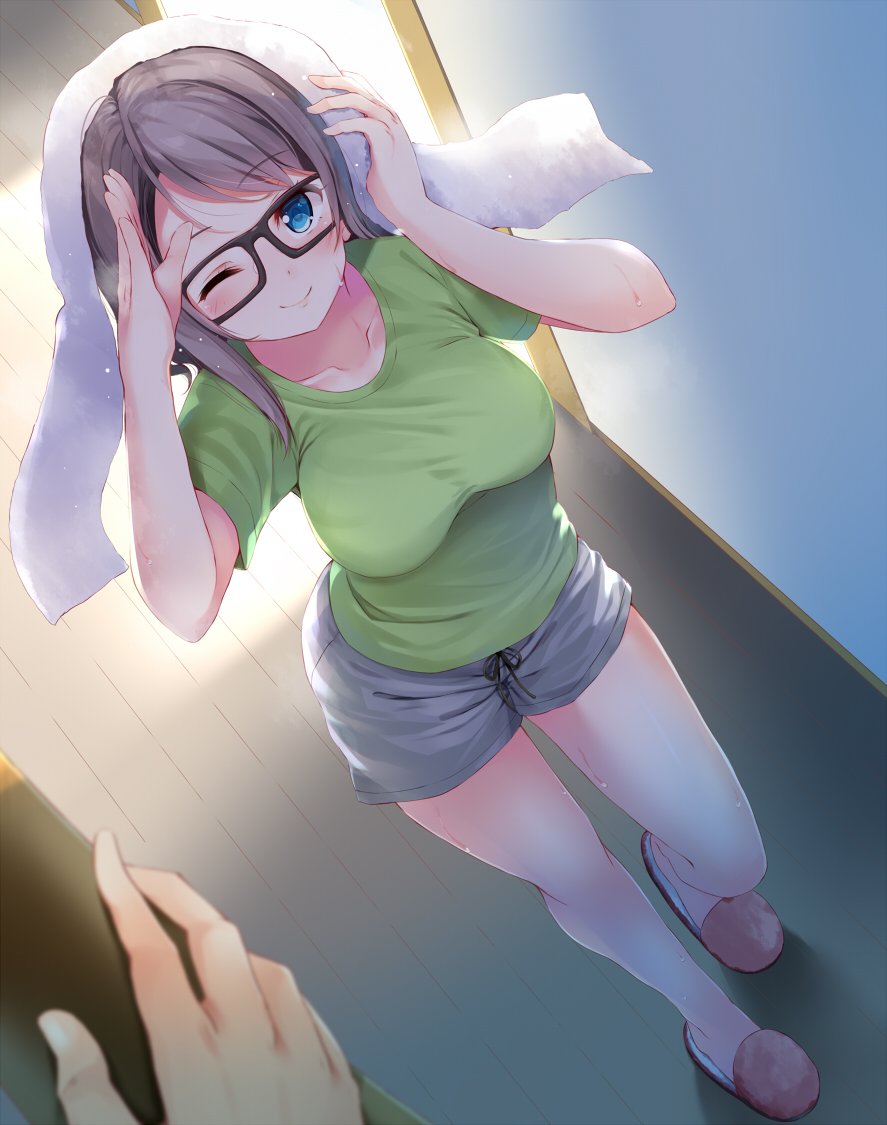 Girls Drying Off page 3 full