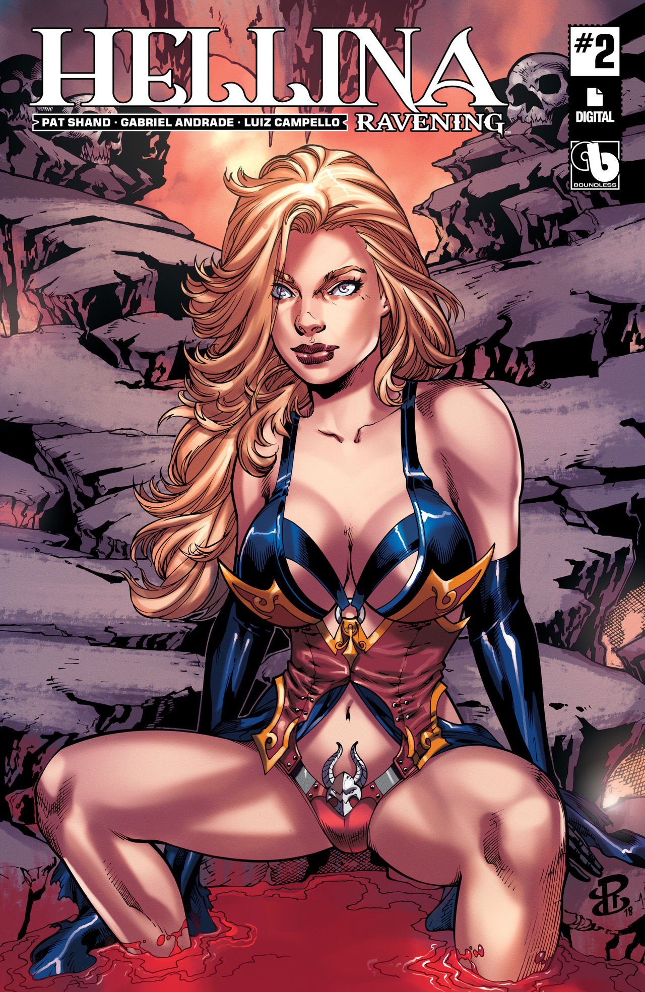 Hellina: Ravening #2 page 1 full
