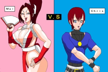 Mai-chan vs Chris-kun cover