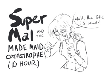 Super Hero Mal and the Made Maid Catastrophe cover