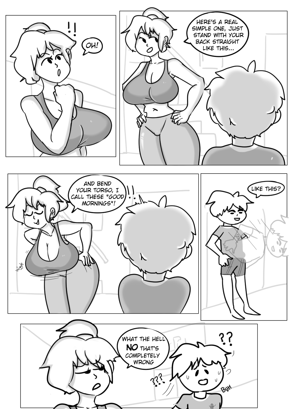 Hot Suburban Mom - Yoga page 5 full