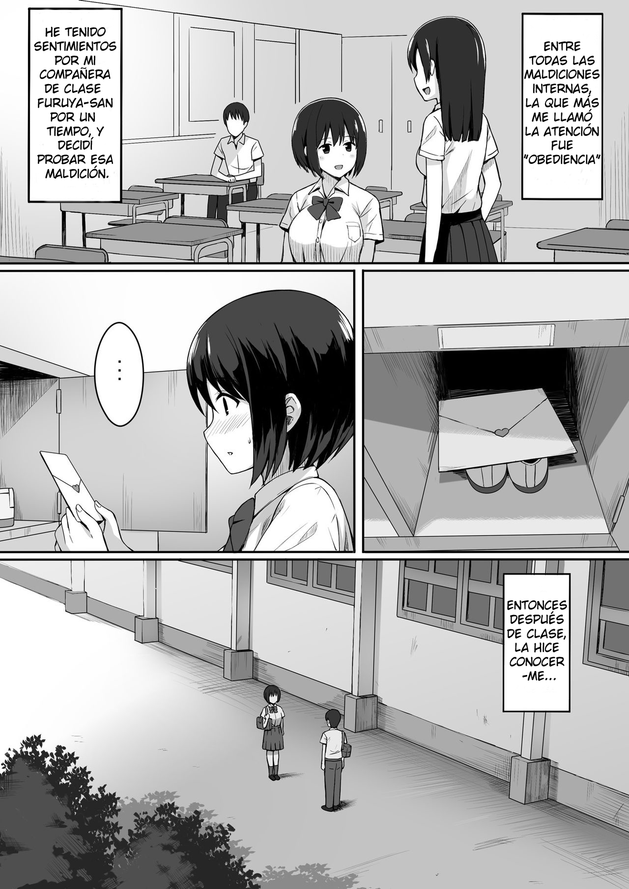 Fukujuu no Noroi de Classmate o Onaho-ka Suru Hanashi page 4 full