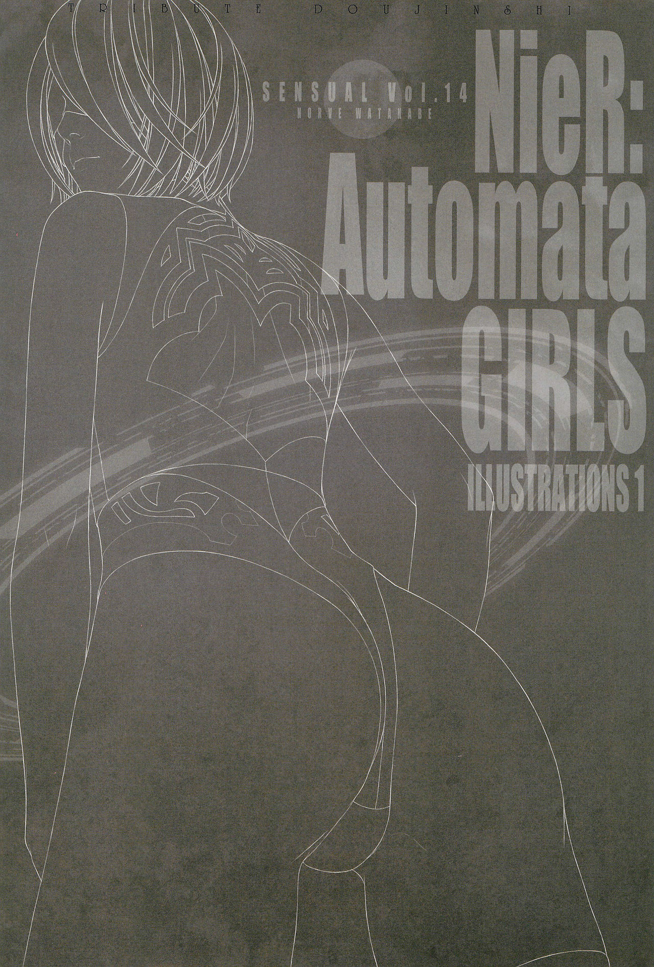 SENSUAL Vol.14 NieR：Automata GIRLS ILLUSTRATIONS 1 page 3 full