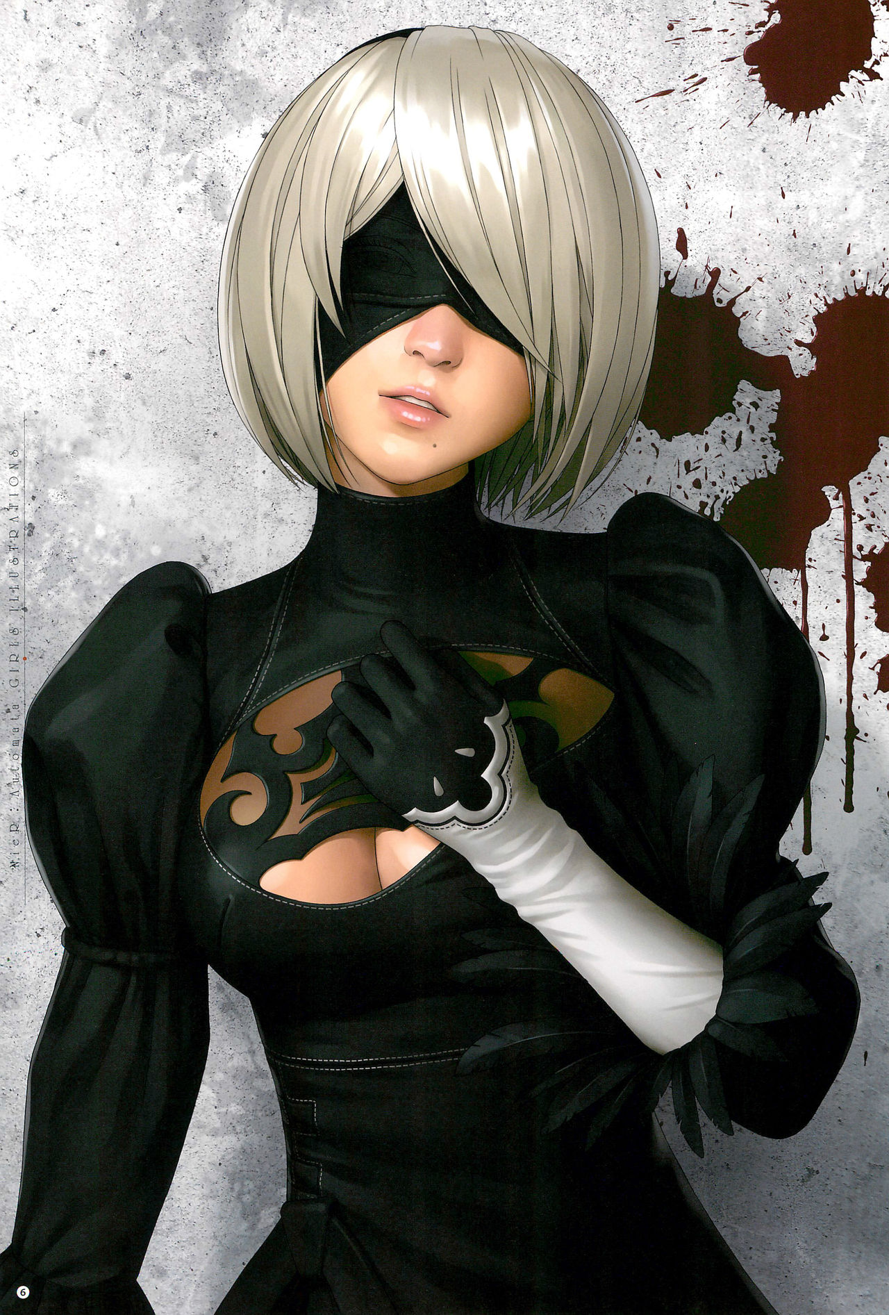 SENSUAL Vol.14 NieR：Automata GIRLS ILLUSTRATIONS 1 page 8 full