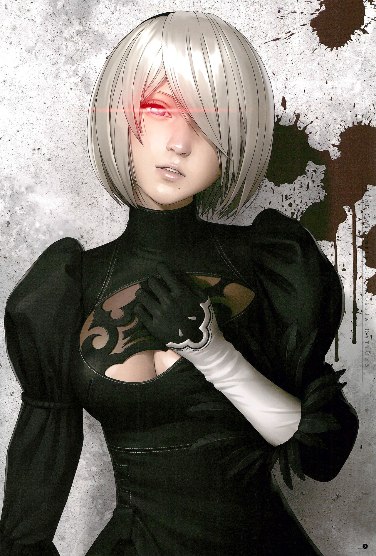 SENSUAL Vol.14 NieR：Automata GIRLS ILLUSTRATIONS 1 page 9 full