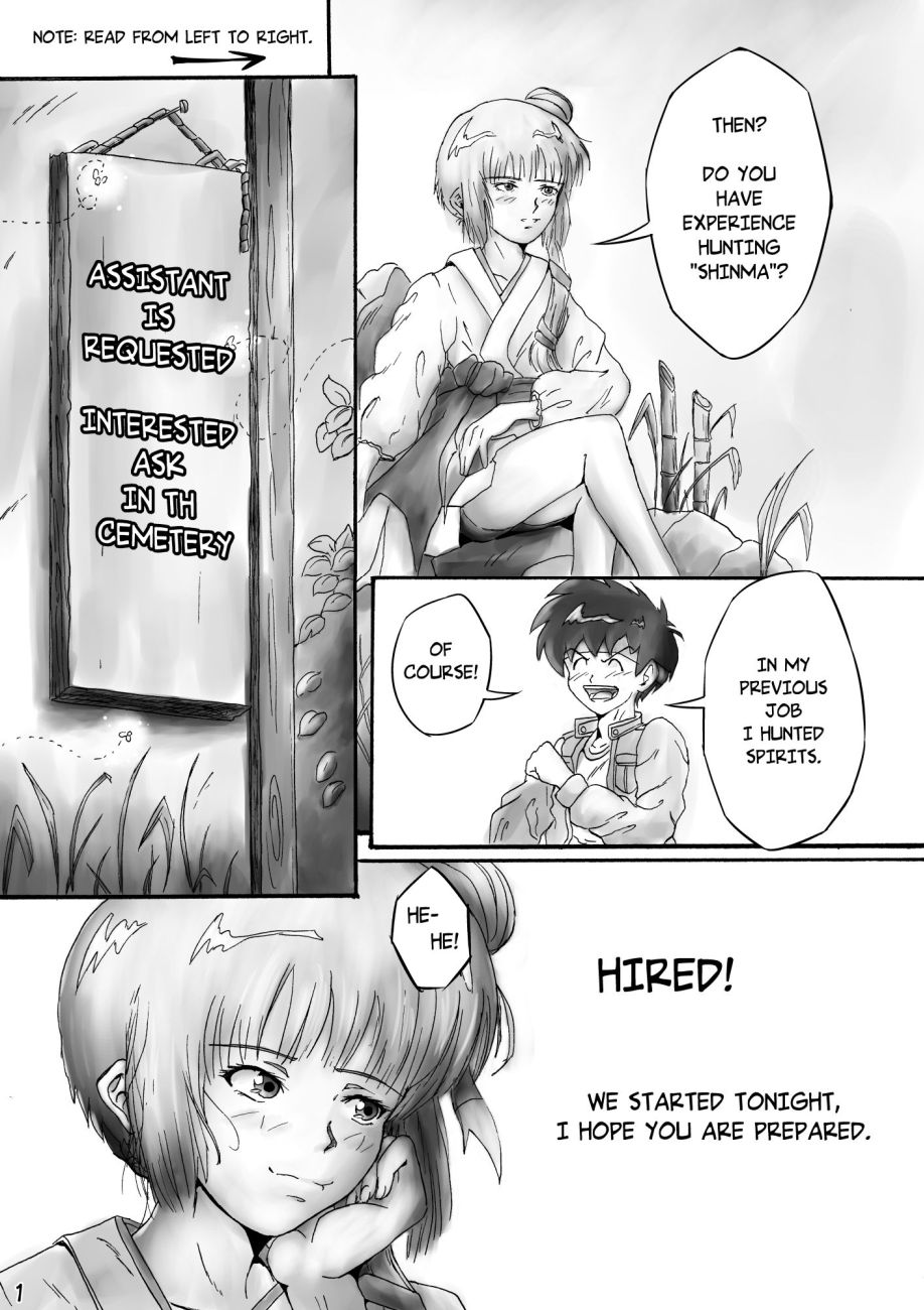 Oh, the ghost is coming! 14 page 3 full