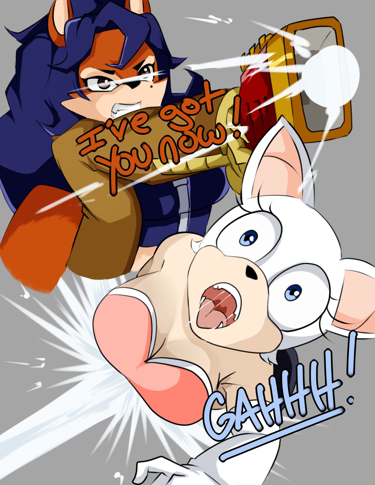 Carmelita Vs Rouge page 2 full
