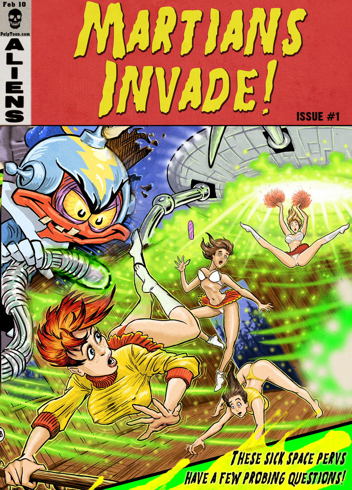 Martians Invade ! page 1 full