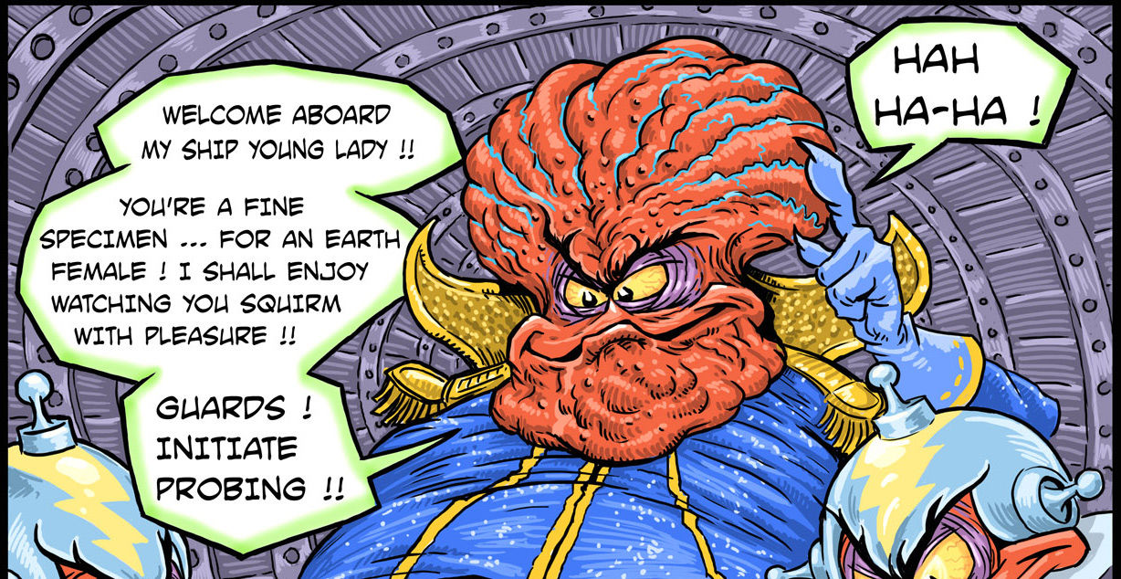 Martians Invade ! page 5 full