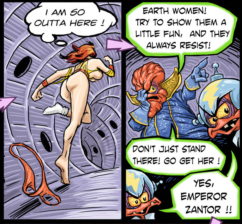 Martians Invade ! page 9 full