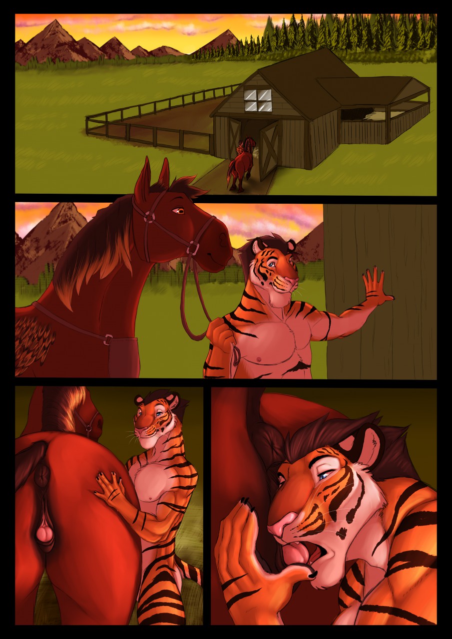 Touch of a Barn Cat page 1 full