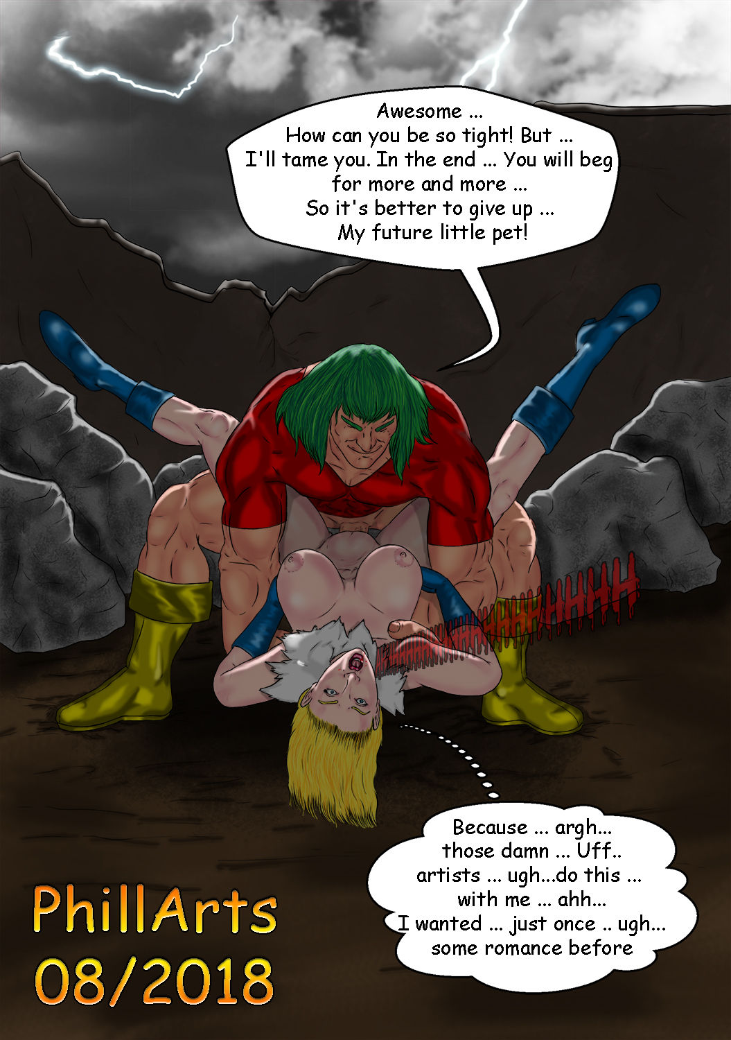 Helpless Heroines page 6 full