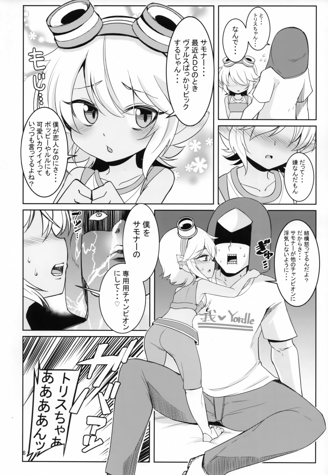 Dosukebe Yodle focus on tristana! page 7 full