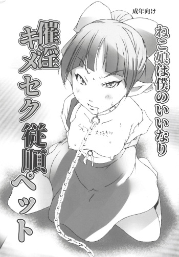 Neko Musume wa Boku no Iinari Saiin Kimeseku Juujun Pet cover