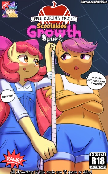 Scootaloo's Growth Spurt cover