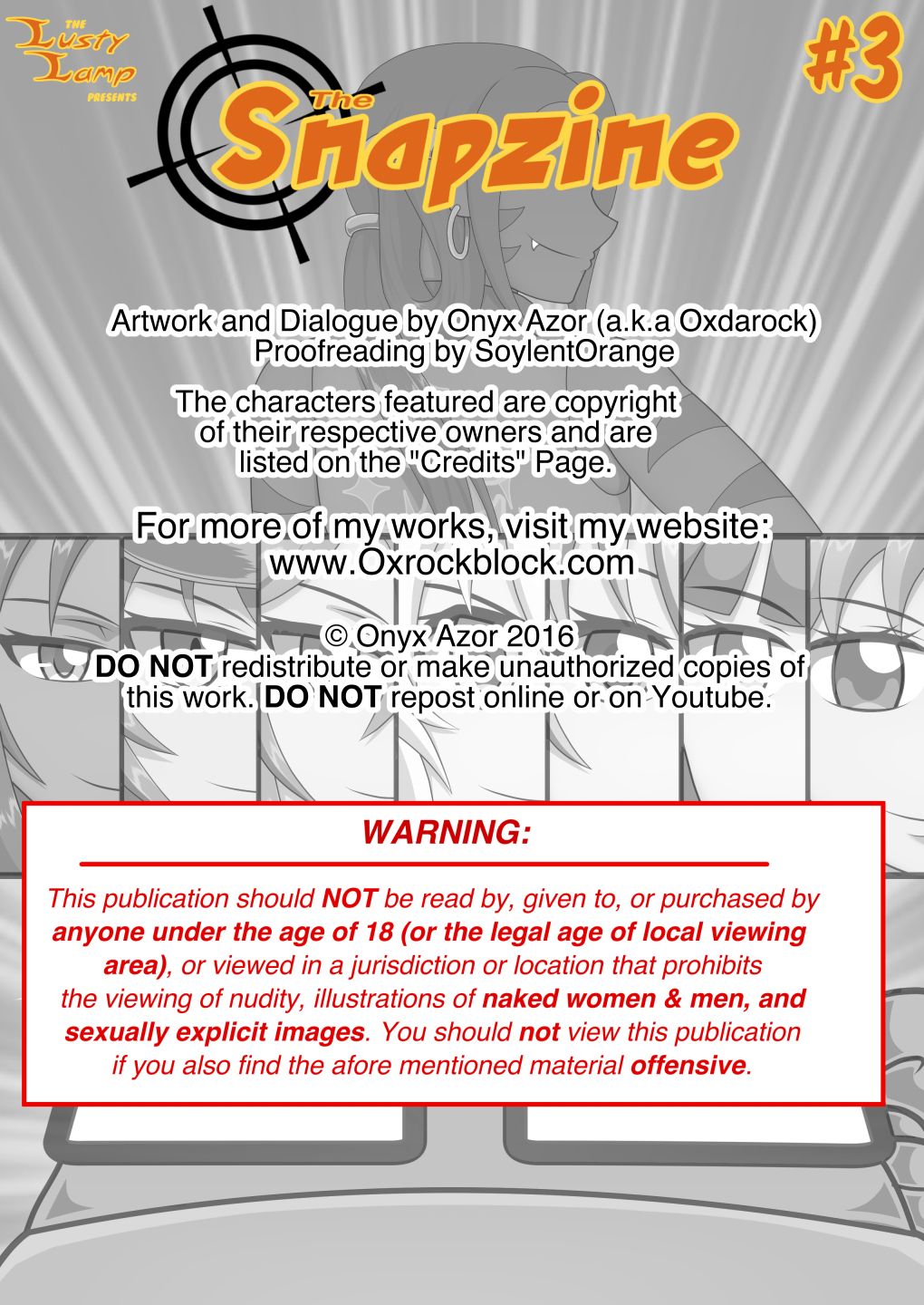 The Snapzine #3 page 2 full