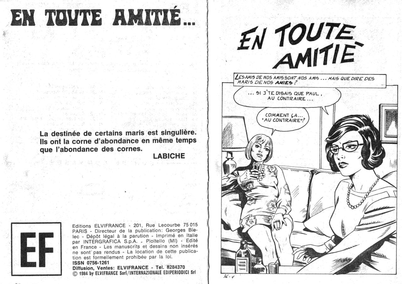 Elvifrance - Les Cornards - 032 - En toute amitié page 4 full