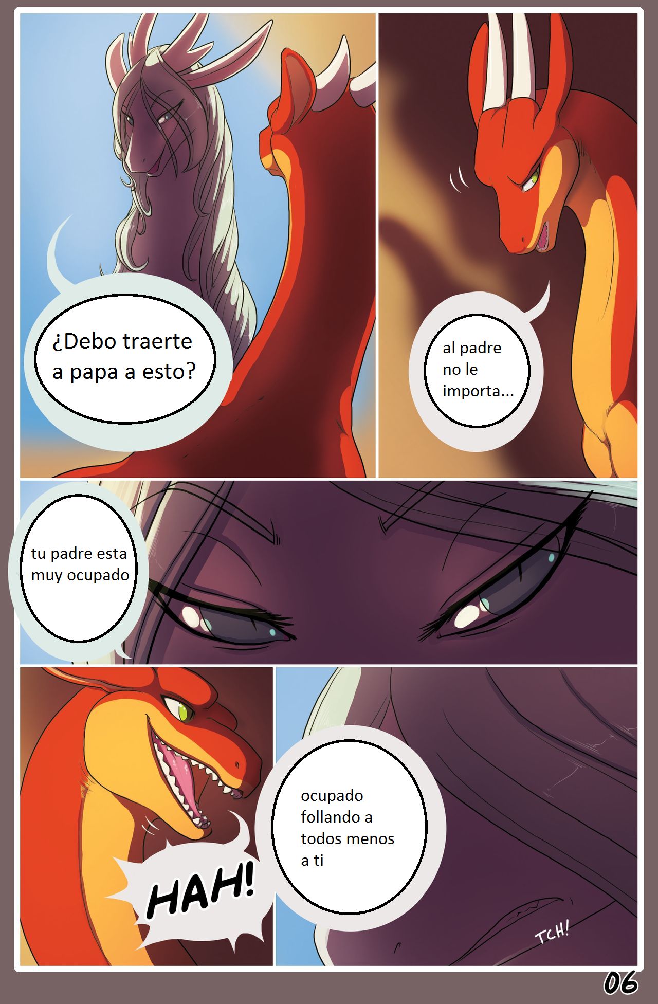 Frisky Ferals - Family Matters page 6 full